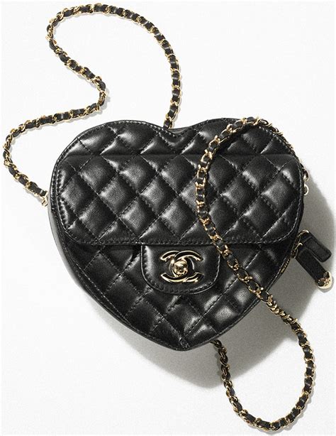 chanel bag with heart|chanel heart bag price.